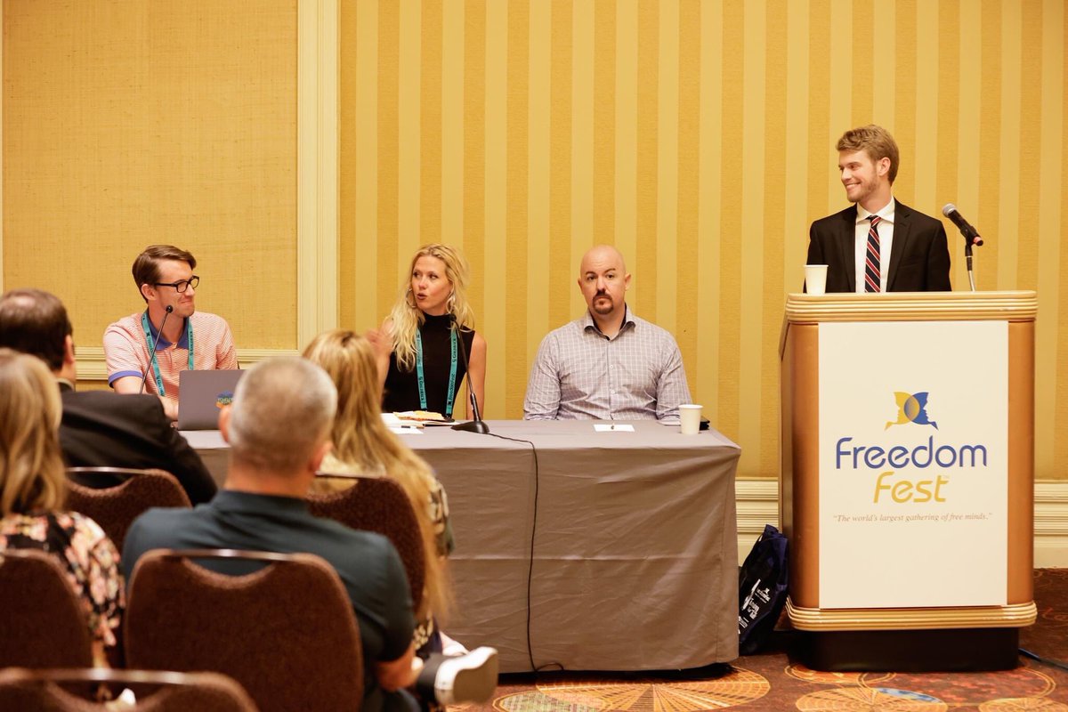 dr_josephson's tweet photo. A great discussion of the dangers of #ESG and the contested role of IGOs at #FreedomFest2022
https://t.co/6K9duBIVbV
#FFest22 https://t.co/yvG2OaN6FQ