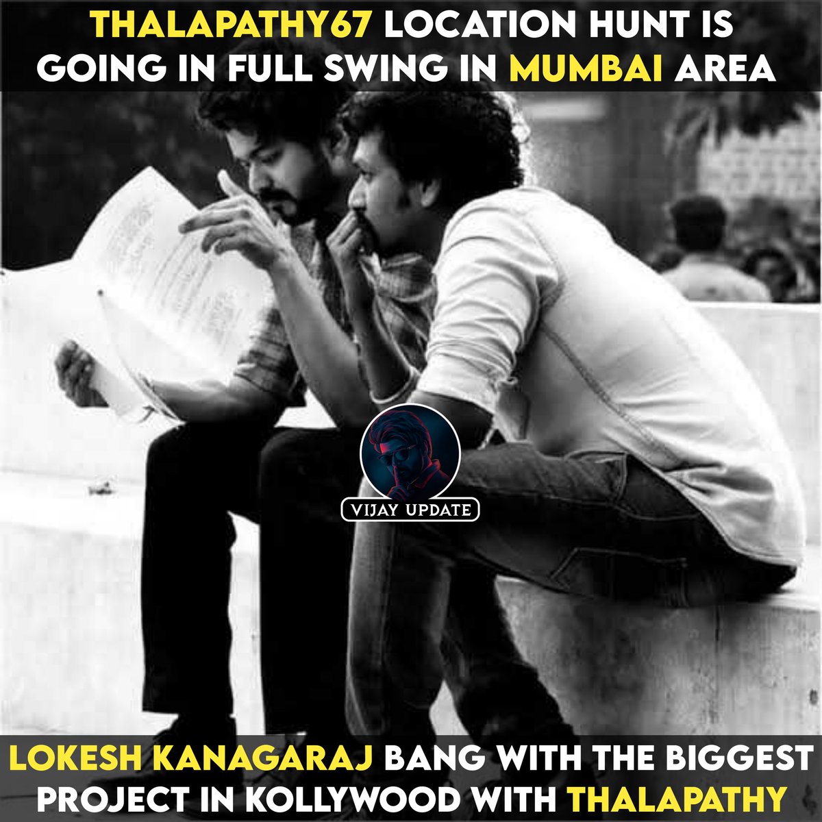 vinusofficial's tweet photo. #Thalapathy67 Location hunt is going in full swing in mumbai area. @Dir_Lokesh bang with the biggest project in kollywood with @actorvijay 
#9YrsOfHistoricThalaivaa #Thalapathy #Thalapathy67𓃵 #ThalapathyVijay𓃵 #Varisu @trishtrashers https://t.co/nuVZevzyZt