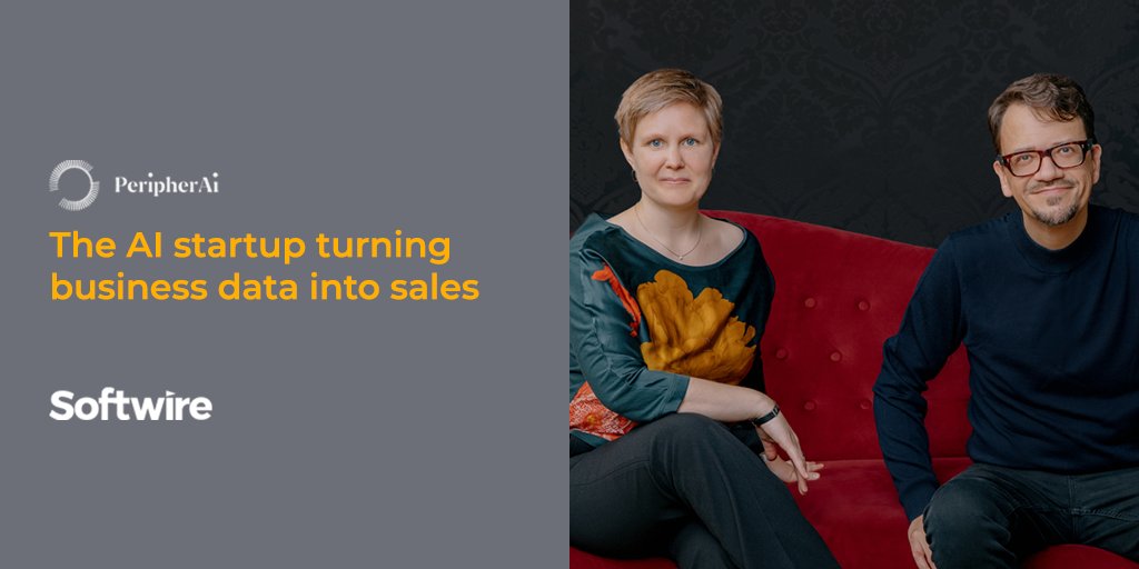 SoftwireUK's tweet photo. The latest #DigitalLighthouse podcast episode is out: "PeripherAi: The AI startup turning business data into sales."
Host, Zoe Cunningham, interviews the @peripher_ai co-founders, @olly_mn & @kimknilsson. Listen to the episode here: https://t.co/hgIsiEyNJf #podcast #Techtalk #AI https://t.co/mQMpXkWDNU