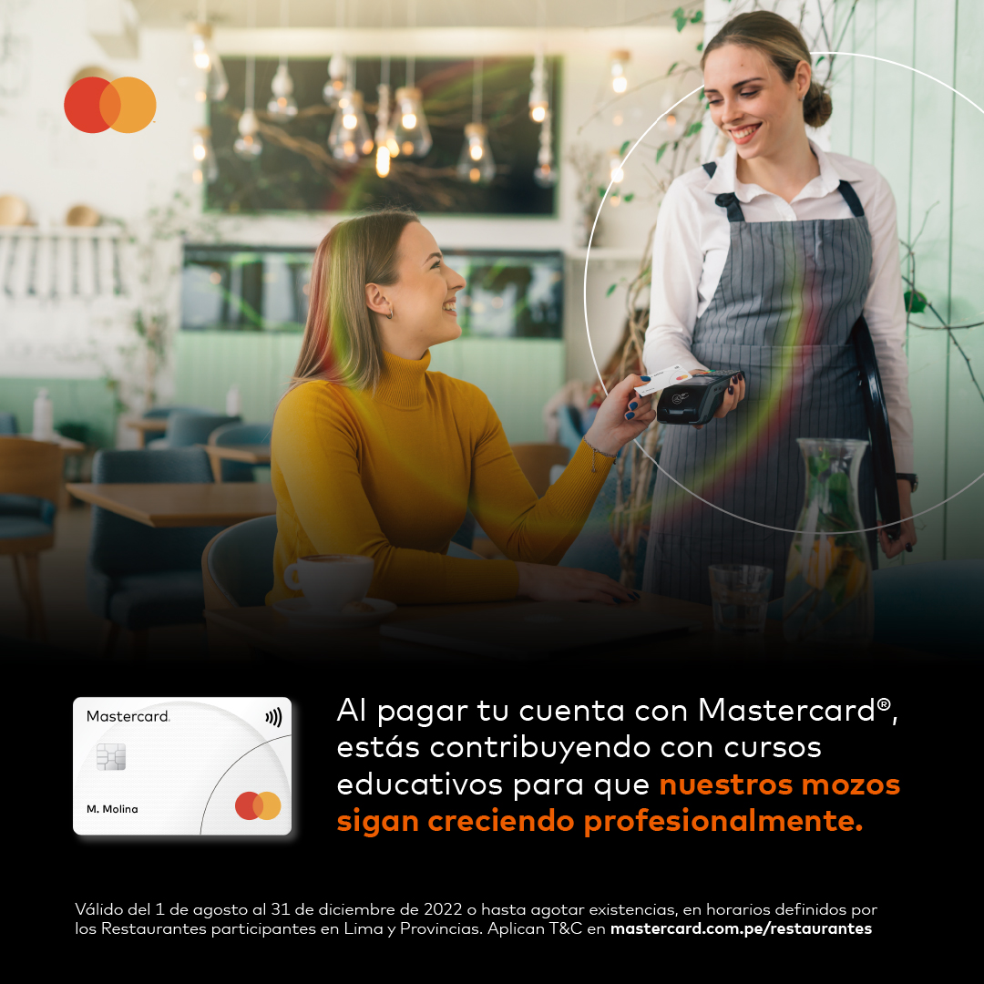 MastercardPe's tweet image. Poder dar mucho más a quien hace tu experiencia única #NoTienePrecio. 🍴💛​
Conoce los restaurantes participantes en mastercard.com.pe/restaurantes