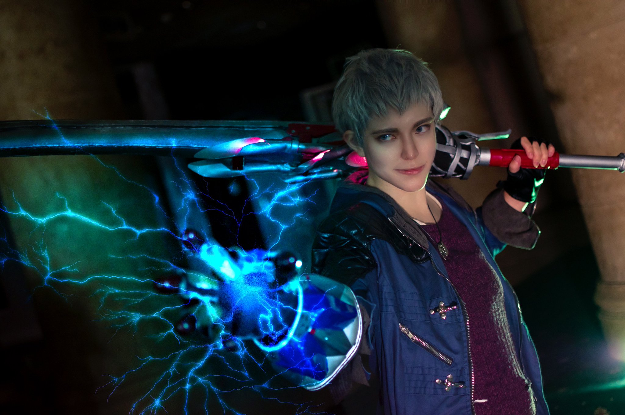 Nero Cosplay from DMC 5 By me [Instagram: Zaxiro97] : r/DevilMayCry