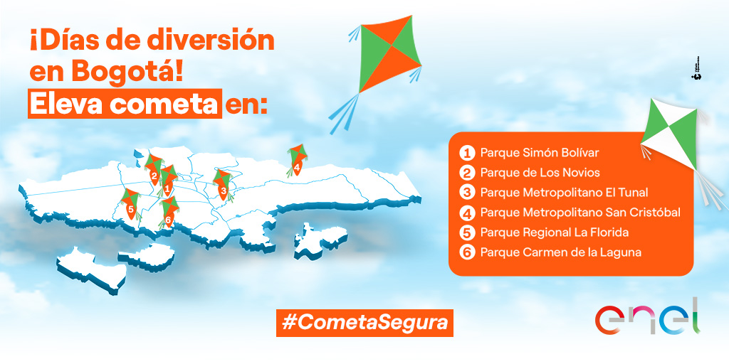 julirami79's tweet photo. Llegó el mes de volar cometa, ten en cuenta los lugares recomendados para disfrutar de esta tradición con familiares y amigos de manera segura, y lejos de las redes eléctricas. Disfruta de estos #DíasDeVuelo. https://t.co/CCbPkiAAI9