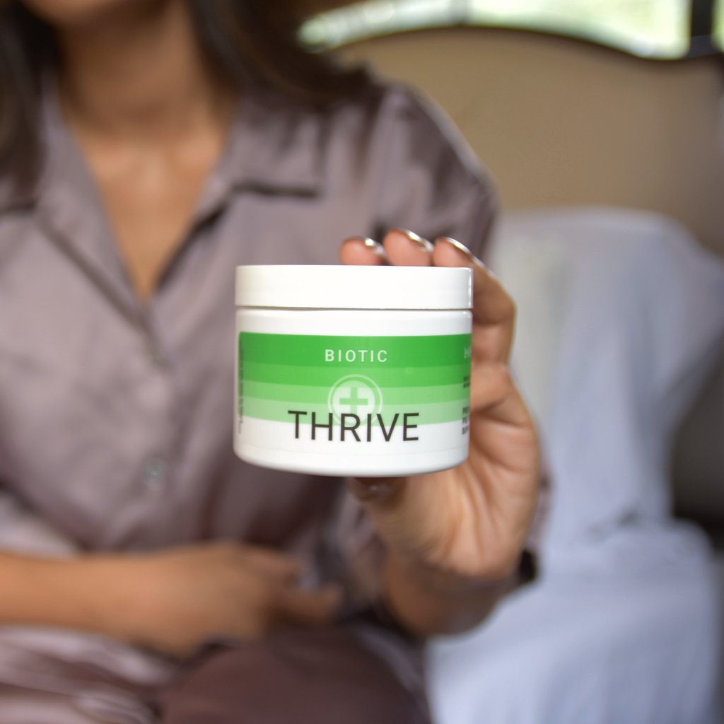 THRIVE Biotic is an incredible blend of premium grade pre &amp; probiotics. Biotic is designed to support your digestive system, improve regularity, support healthy weight loss &amp; immune function, and much more. 

💚 Take your gut health &amp; wellbeing to the next Le-Vel.