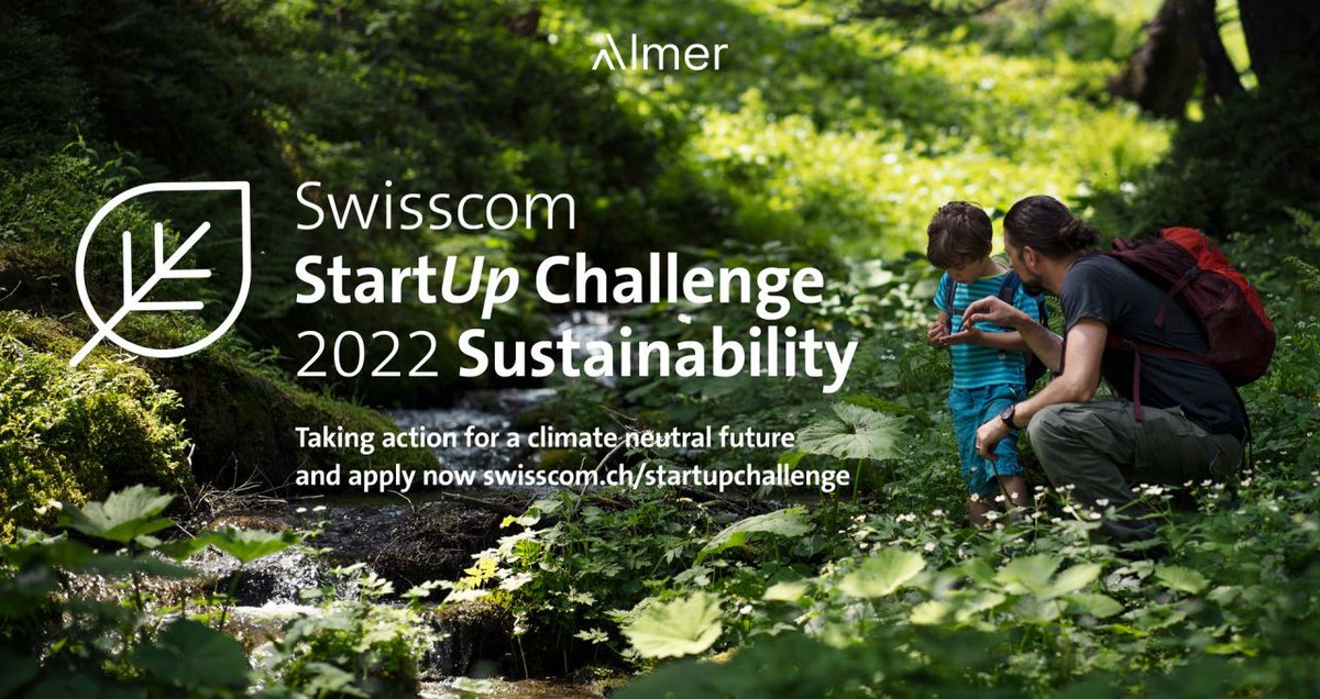 The 10th Swisscom StartUp Challenge just announced the Top 10 Startups of this year's sustainability challenge, and Almer is proudly amongst them. 🎉♻️🌎

Read more here 👉 hubs.ly/Q01jz-b00
Almer website 👉 hubs.ly/Q01jB1gt0

#Almer #swisscomstartupchallenge22