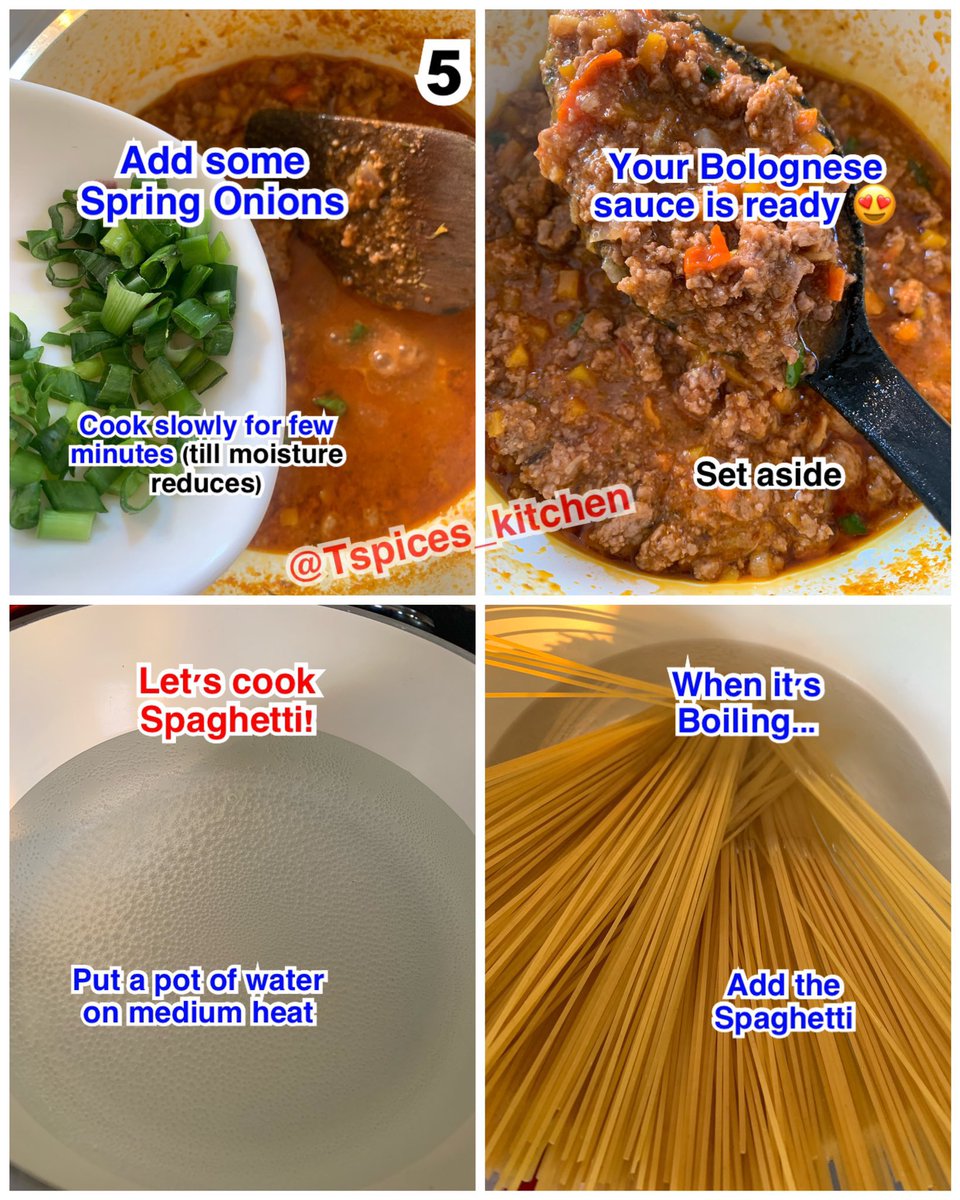 Everytime should not be white spaghetti & stew 

Sometimes change style with this bolognese sauce (9...