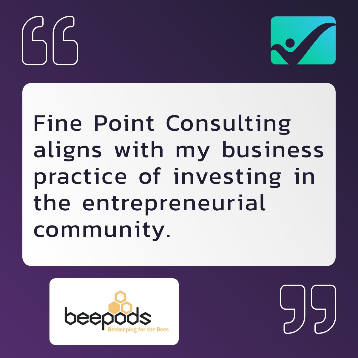 The best part about what we do is partnering with small businesses doing incredible things. Beepods, an all-in-one beekeeping supply and education company, educates beekeepers of all levels to raise awareness about sustainable beekeeping practices.