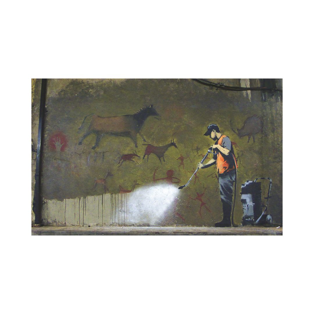 Unlike most artists, Banksy’s identity remains a well guarded secret. 🤫 He has created many highly recognizable images, often conveying deeper messages. 🐀 Come visit Banksy 360º to find out more! banksy360.com

#banksy #immersive #events #niagarafalls #graffiti