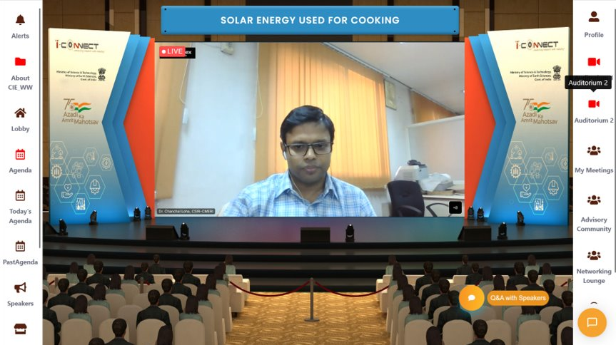 i_Connect75's tweet photo. Here are the glimpses from today's @i_Connect75 virtual event #2 - Solar Energy Used for Cooking.

#iconnect75 #iconnect #azadikaamritmahotsav2022 https://t.co/lDZhCv6iNj