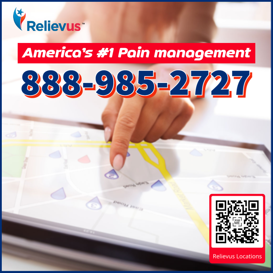 Relievus's tweet photo. RELIEVUS LOCATIONS! 

https://t.co/nVLlItuidP
Call to schedule your appointment today: 888-985-2727 (ASAP)

#painreliefasap #relievus #painmanagementcenter #njpaindoctors
#relievuslocations #locations #paincenterlocation #pennsylvania #philadelphila #Newjersey https://t.co/z3JefXXb2C