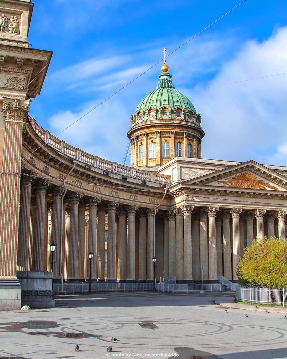 Казанский собор в санкт петербурге фото сверху