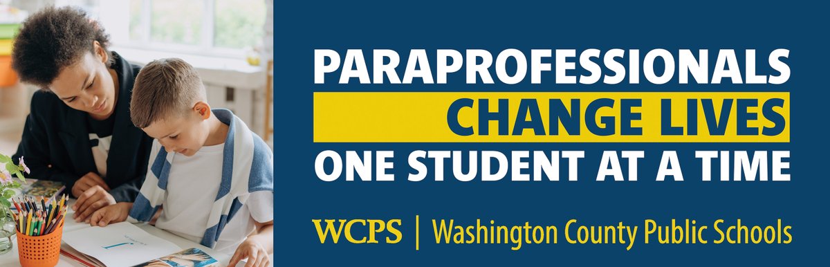 WCPS is accepting applications for numerous Paraprofessional positions for the 2022-23 school year! Parapros assist with instruction, provide 1:1 or small group learning, and support classroom management. Apply today at wcpshr.com