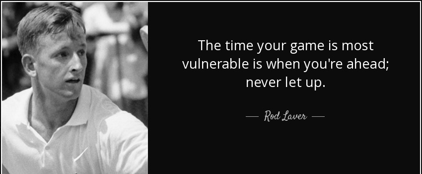  Happy \"Stay Focused\" Tuesday! Happy Birthday Rod Laver! 