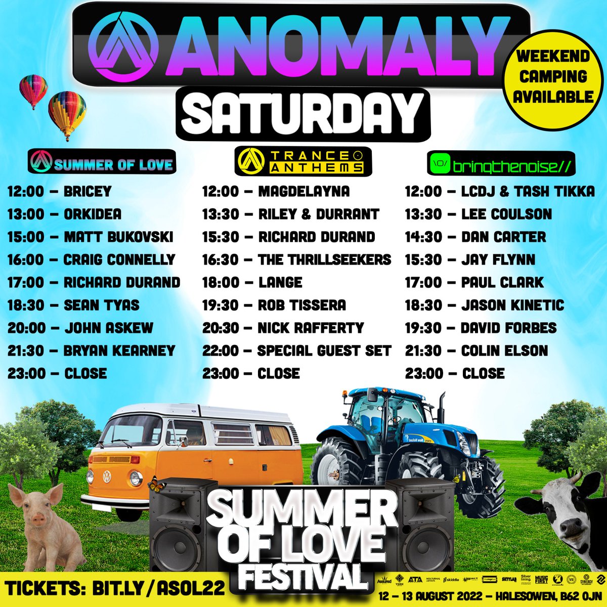 djlange's tweet photo. Summer of Love Festival - this weekend! ☀️🔥

Who's going? 🙌

#trance #festival @anomalygroupuk https://t.co/IkE61F19nL