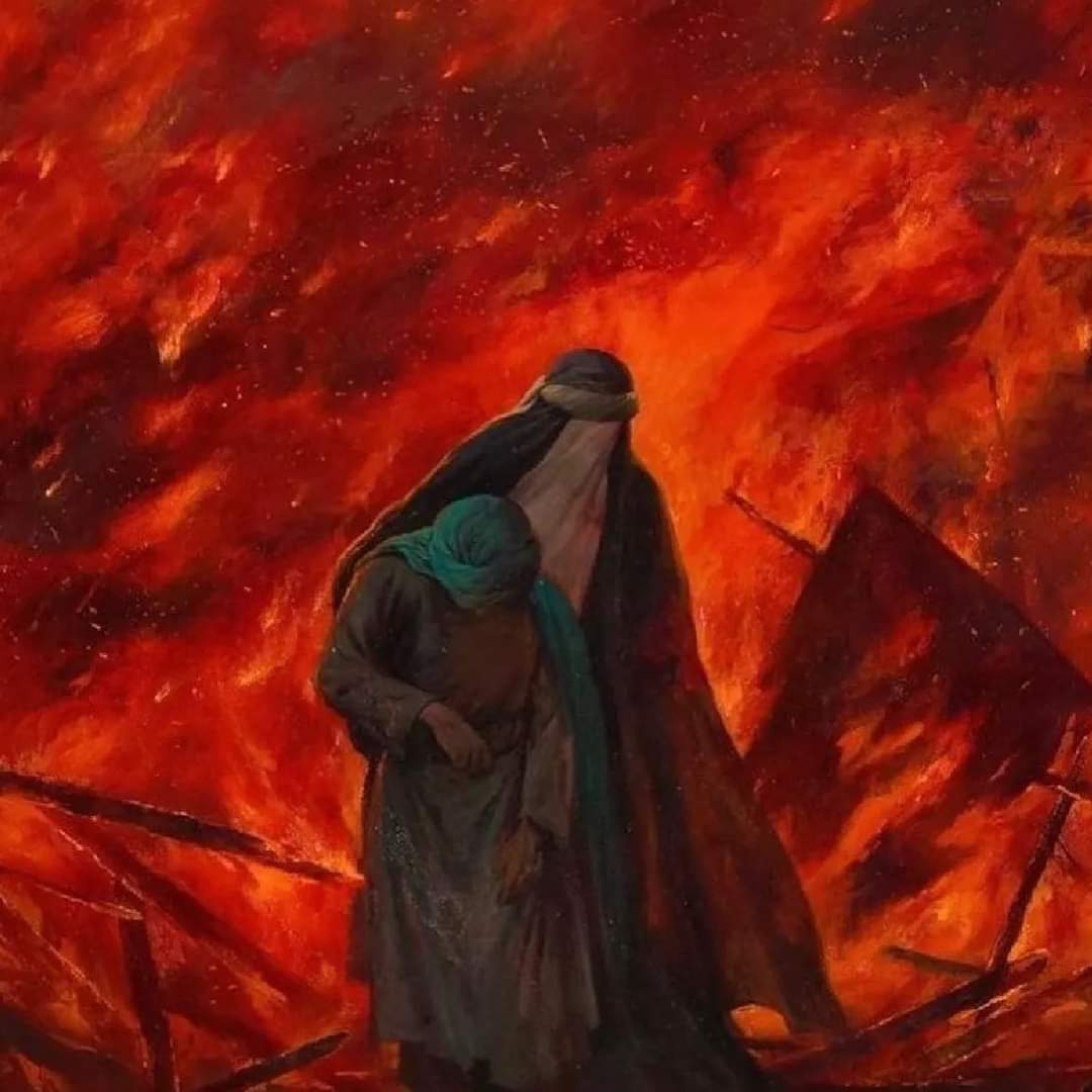 _Areej_Asif's tweet photo. The Saddest Part Of Muharram Is That We Divide The Day Of Aashoor Into 10 Days Whereares, Bibi Zainab(س) And Imam Sajjad(ع) Had To Face It All In One Day.
#شام_غریباں https://t.co/YxIYarZPC9