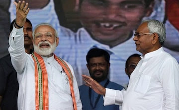 maasif1987's tweet photo. BJP Knew Nitish Kumar Was Ready To Exit, Didn't Try To Stop Him

Contrary to reports, top BJP leaders did not contact Mr Kumar, sources said. Despite knowing his trajectory, there was no effort to convince him to stay. https://t.co/JEYNDLy9pl
