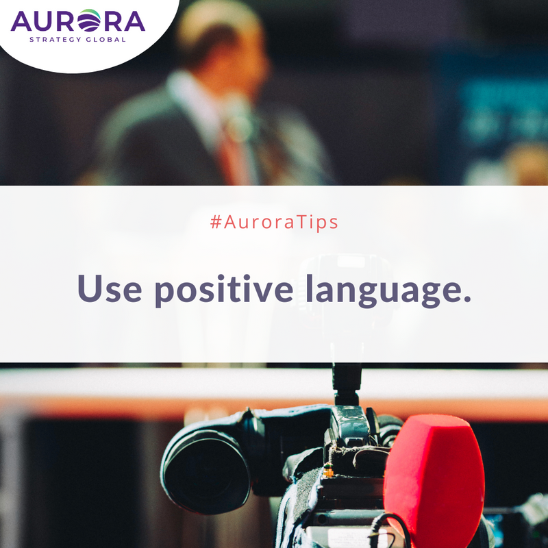 Aurora_Strategy's tweet photo. π£ When getting your message out there, you want the public to sympathize with it, right?
To achieve that, you must use the right words. Positive language is a great strategy as it doesn't convey anything negative.
#AuroraStrategyGroup #AuroraStrategy #CDNPoli #CanPoli #ONPoli https://t.co/bdfhHiFahP