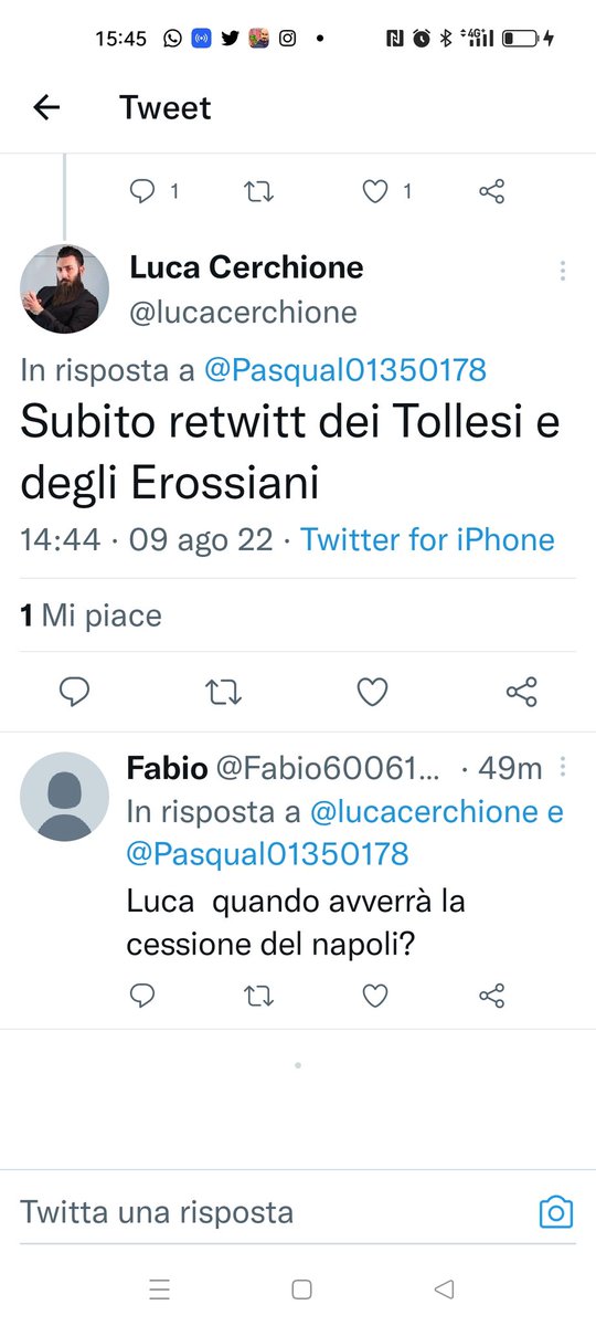 GianguidT's tweet photo. Le famose opinioni di #bigcircle!!
@erosazzurro https://t.co/Hn3hYmmPJF