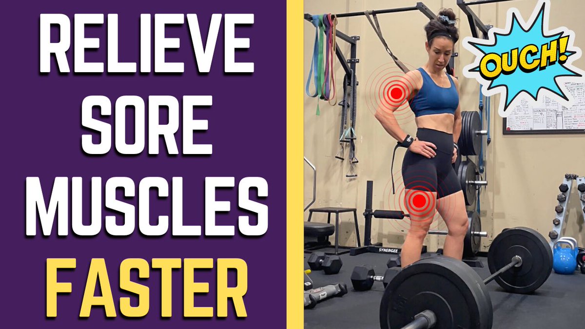 CORECondition's tweet photo. What is DOMS (Delayed onset muscle soreness) and how to relieve it.  Should you train through muscle soreness? Answers here 👇🏻👇🏻
https://t.co/Ww78zDd3Iy

#doms #musclesoreness #fitness #tuesdayvibe #tuesdaymotivations #YouTube #strength https://t.co/YOhMpu3gtQ