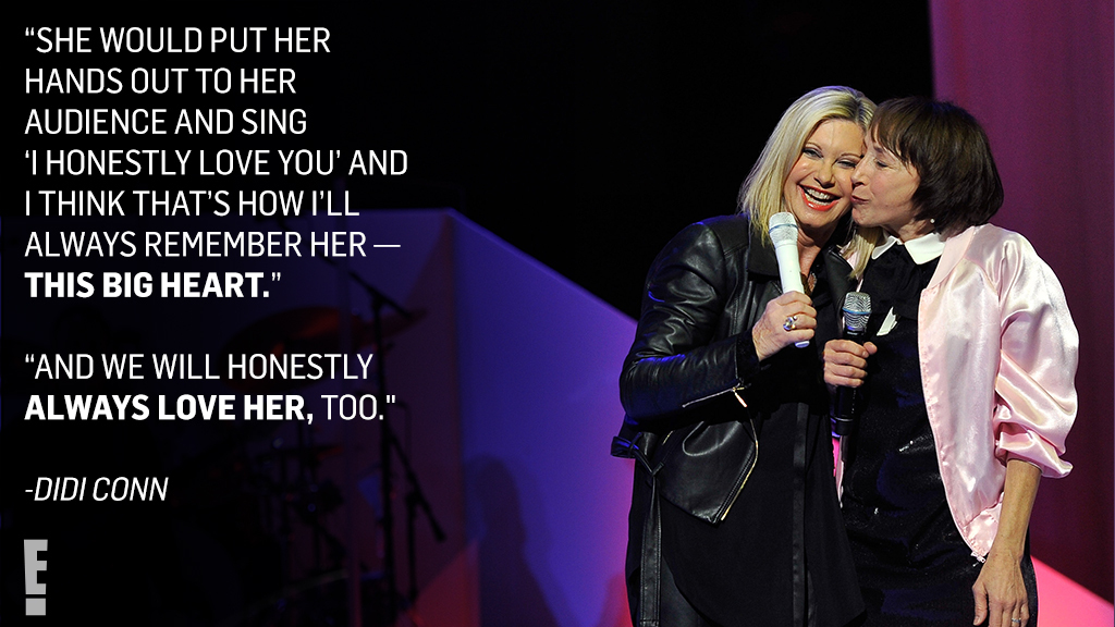 enews's tweet photo. Pink ladies for life. 💗  #Grease co-star Didi Conn shared the final conversation she had with Olivia Newton-John just weeks before her passing: https://t.co/FrZCSqBfYi https://t.co/IVxnOnWKss