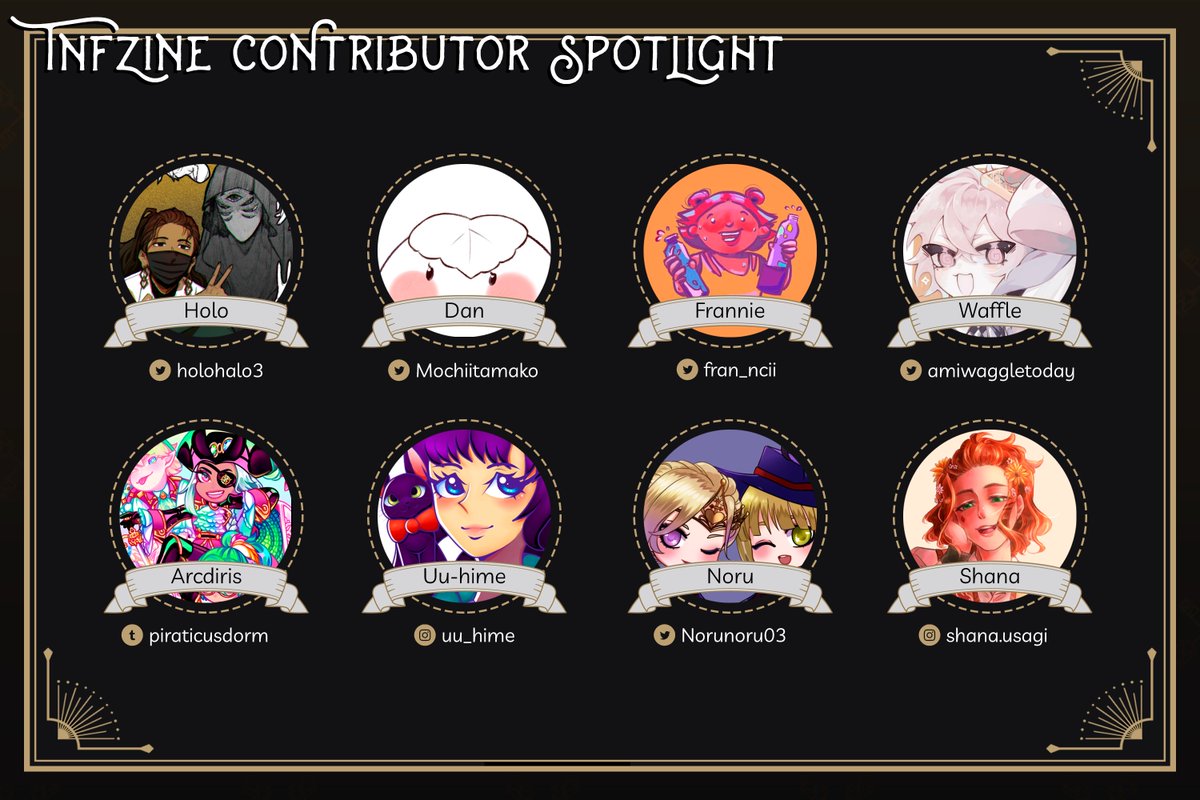 TNFZine's tweet photo. 🌟 Get ready for our next contributor spotlight!! We are excited to count with so many amazing artists in our project.

Curious on who will be featured next? Stay tuned and don't forget to check our social media. 💫 https://t.co/WZXA1mVQ3U