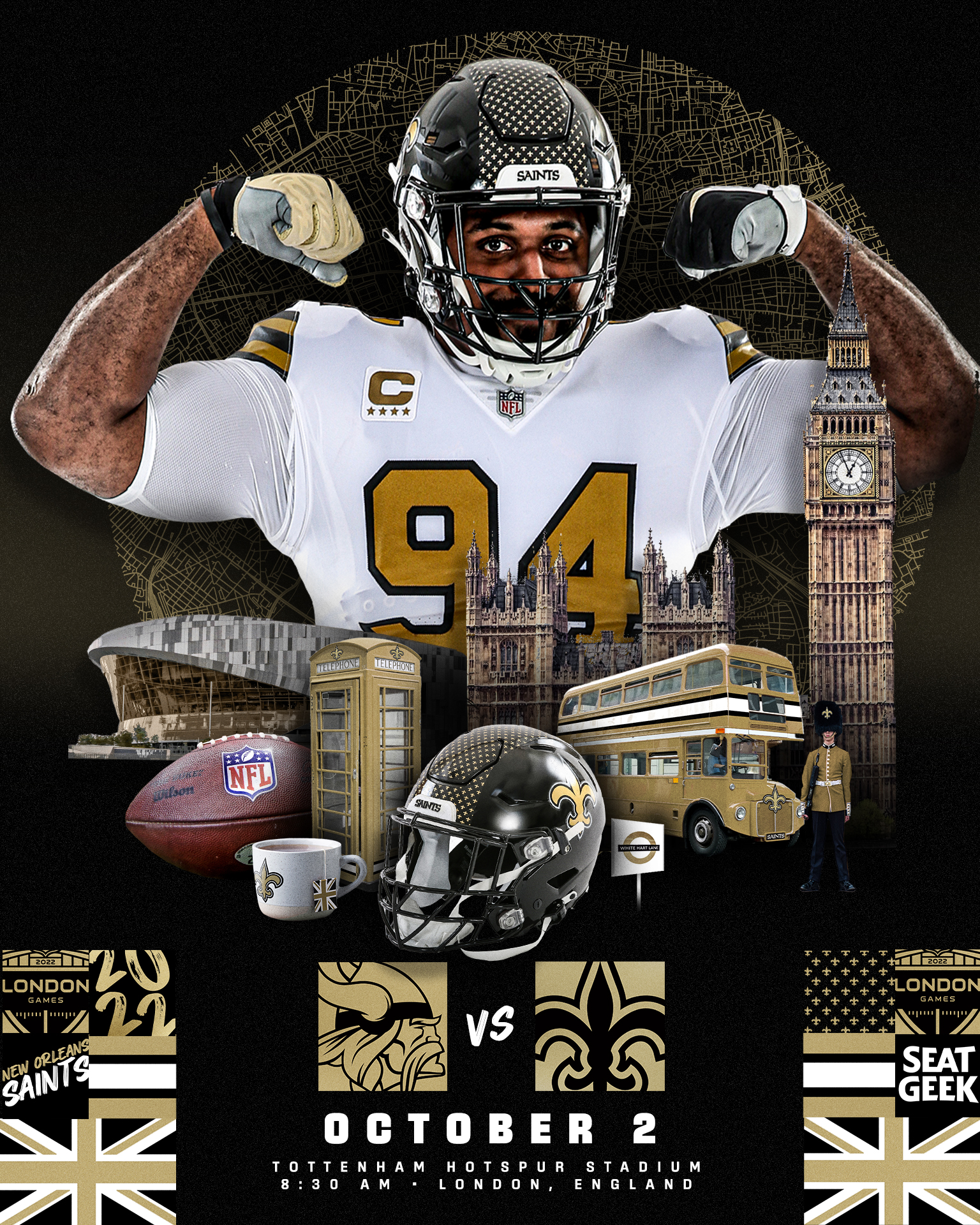 New Orleans Saints on X: 'The #Saints will wear their black