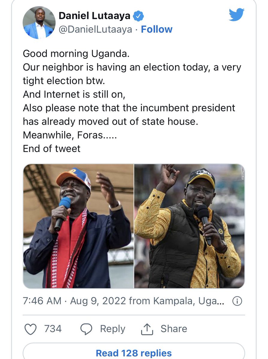 Asante saana Kenya 🇰🇪 thank you for showing the rest how it can be done ✅ uganda 🇺🇬 hope your listening and watching .