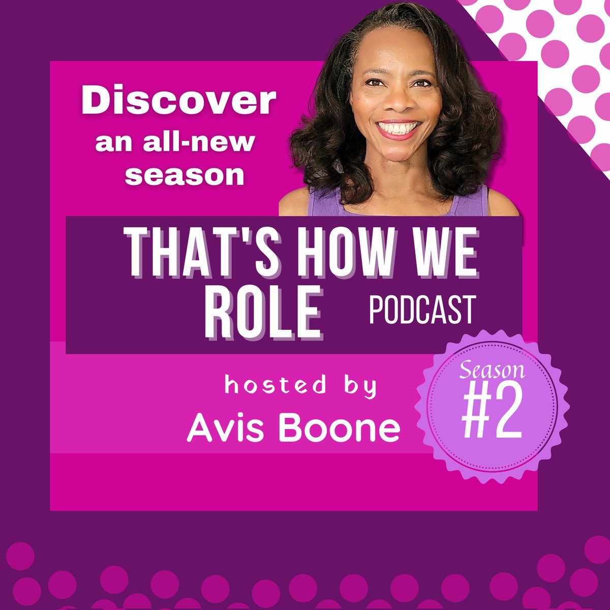 AvisBoone's tweet photo. Hey there beautiful people! Welcome to Season 2 of That's How We Role Podcast. It has been a very busy time. It still is, but it is becoming more manageable. I'm bringing you more female entrepreneurs, women in business, women in leadership & more, so stay tuned. #ThatsHowWeRole https://t.co/1SyMcCJrMm