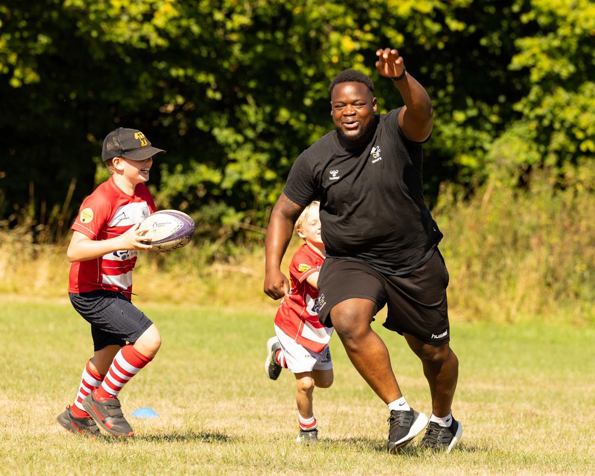 Wasps Community (@waspscommunity) on Twitter photo π <a href="/WaspsRugby/">Wasps Rugby</a> Camps | another brilliant camp at <a href="/ClaverdonRFC/">ClaverdonRFC</a> π₯³
Great to see everyone working hard, having fun and finding creative ways to be effective with and without the ball!
Thank you everyone for a great camp, see you again soon ππ»π
#WaspsAlways π π <a href="/WaspsRugby/">Wasps Rugby</a> Camps | another brilliant camp at <a href="/ClaverdonRFC/">ClaverdonRFC</a> π₯³
Great to see everyone working hard, having fun and finding creative ways to be effective with and without the ball!
Thank you everyone for a great camp, see you again soon ππ»π
#WaspsAlways π