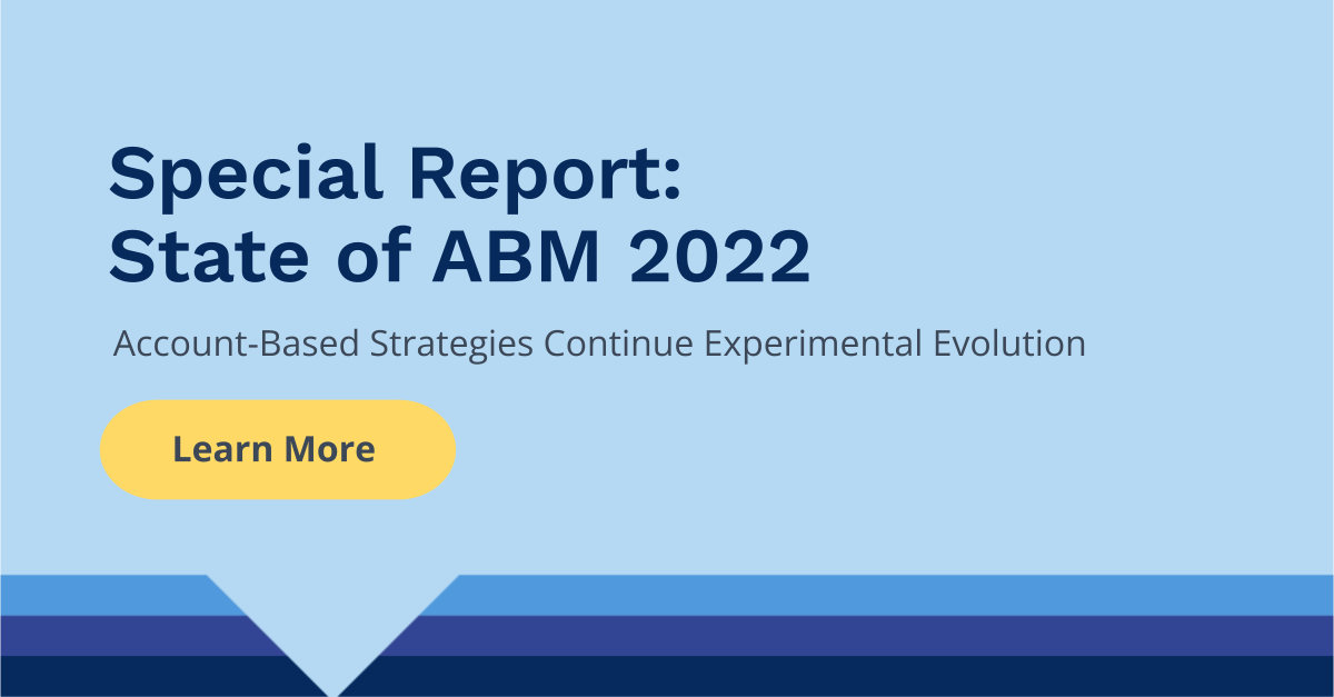 RollWorks's tweet photo. We’ve partnered with @DG_Report to bring you a State of #ABM report chock full of use cases, tips &amp; unique approaches to help you successfully personalize and measure impact across your target accounts.

Learn here: https://t.co/xlyUqPYxgb

#b2bmarketing #digitalmarketing https://t.co/3XYGoDAyM7