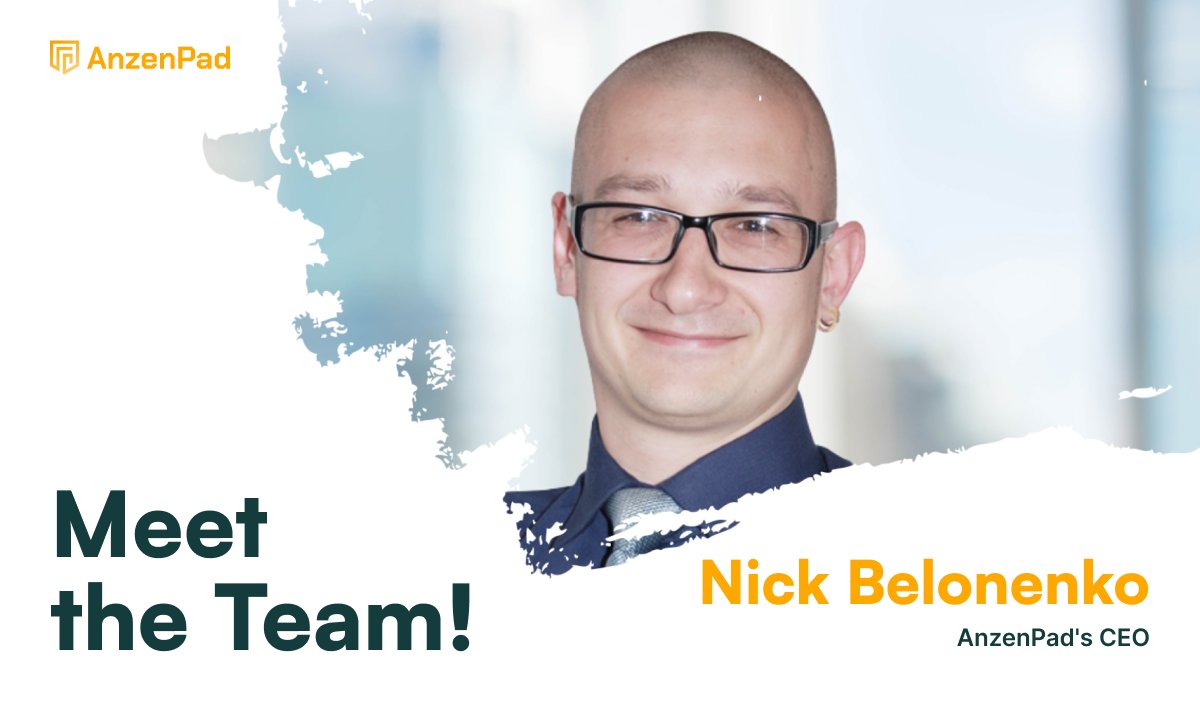 🔥 We’d like to introduce you to Nick Belonenko, our #CEO. Here’s his story on what led him to <a href="/AnzenPad/">AnzenPad</a> and why he’s excited about the future of #crowdfunding.

🚀 Link to the medium: link.medium.com/wIx1u4g1lsb 

#IDO #idolaunchpads #crypto