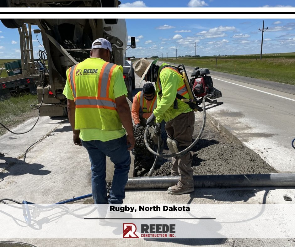 IncReede's tweet photo. Pavement restoration in Rugby, ND has begun!
#roadwork #aberdeensd #livelocal57401 #southdakota #concrete #paving #northdakota #ndlegendary #northdakotalife #RCIRoadGuys #1R #WeGet2 #Superior https://t.co/beFfqpg8Hv