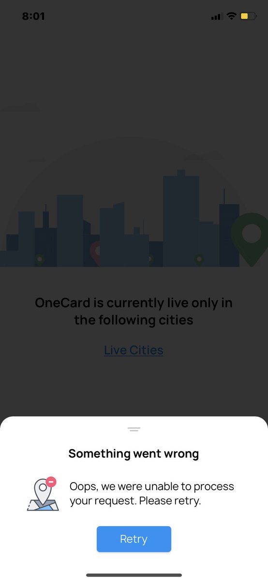 ImVaidy's tweet photo. @OneCardHelp I have been trying to contact @GetOneCardIN for a while now and I have to admit, the customer care is really pathetic. The app is not working, the phone number provided is not working, there is no reply to any of my mails. https://t.co/BX8QRtq4Za