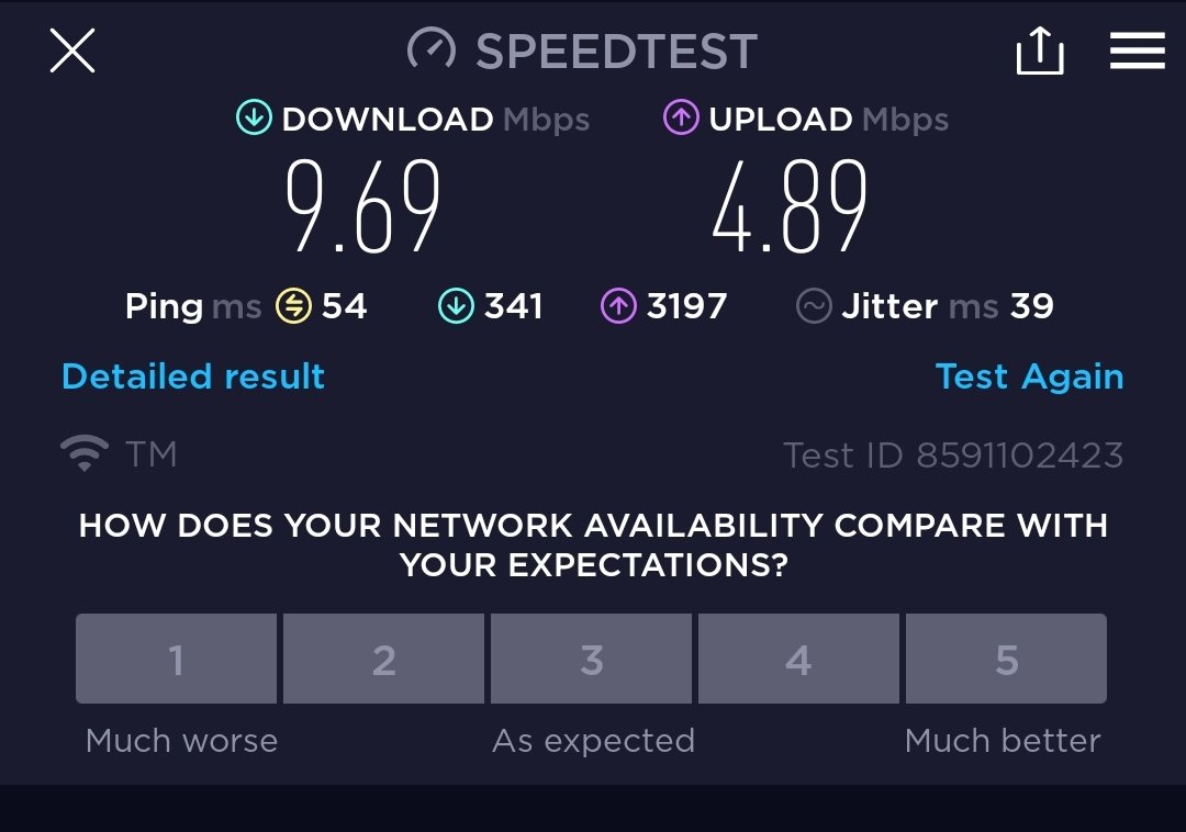 fahmiibnutariq's tweet photo. Rasanya tak normal ni... TM sila ambil perhatian ya... Lately memang slow nak upload video.

#TMunifi #unifi https://t.co/ywcSpW3YPe
