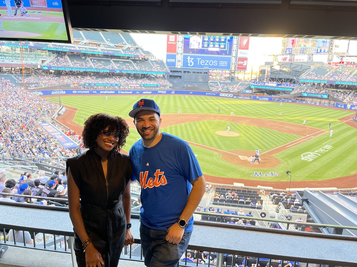DrTarikaBarrett's tweet photo. I was truly honored to join @TechNYC and the @Citi Impact Fund for a night at the ballpark — and reunite with @jasonmylesclark. https://t.co/Z5J7i2owHd