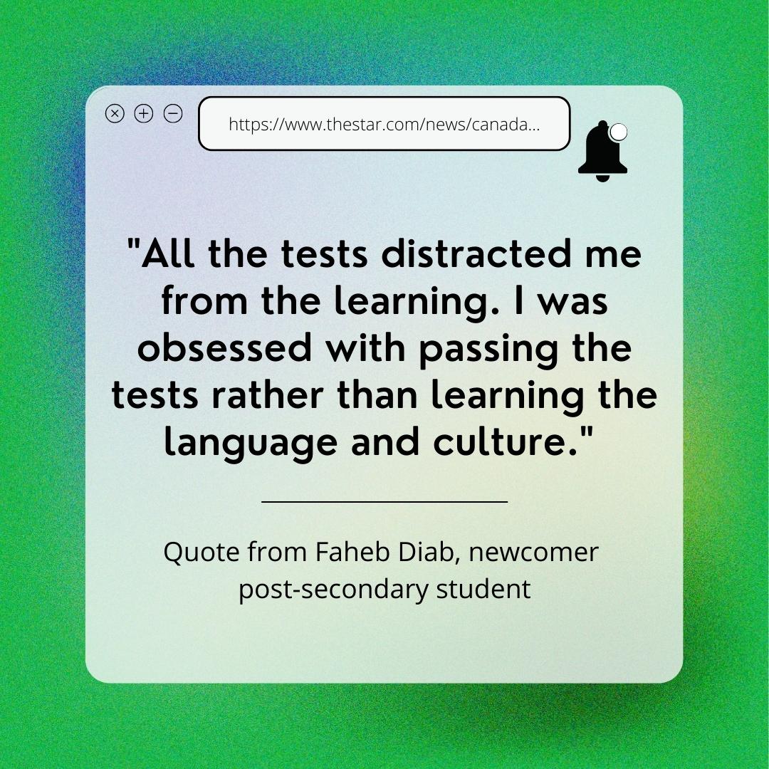 YEPeducation's tweet photo. We wanted to start off our morning by sharing some highlights from a @TorontoStar article by @nkeung ! #education https://t.co/3VrtfFONyQ