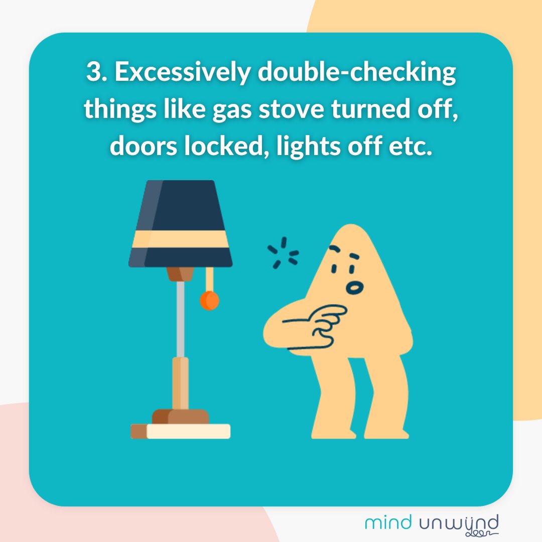 MUnwynd's tweet photo. Obsessive Compulsive Disorder (OCD) habits

Continued...

#mentalhealth #ocd #obsessivecompulsivedisorder #ocdawareness #mentalhealthsupport #mentalhealthawareness #psychology #psychologystudent #ocdrecovery #ocdproblems #obsessive #therapy #mindunwynd https://t.co/dVxg82lLSu