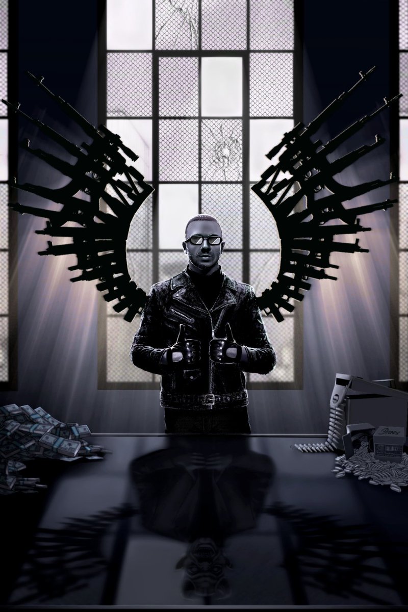 - G U N  D E A L E R -
(Harry Brown)

👍You buy Uzi? I like! Very niiice!👍
#NoPixel #NoPixelFanart