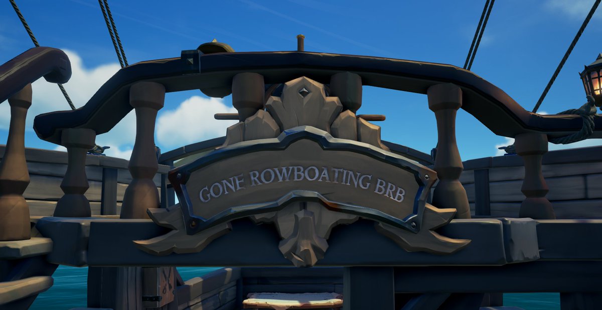 I think this might be the perfect name for my "Ship" 😂
#SeaOfThieves