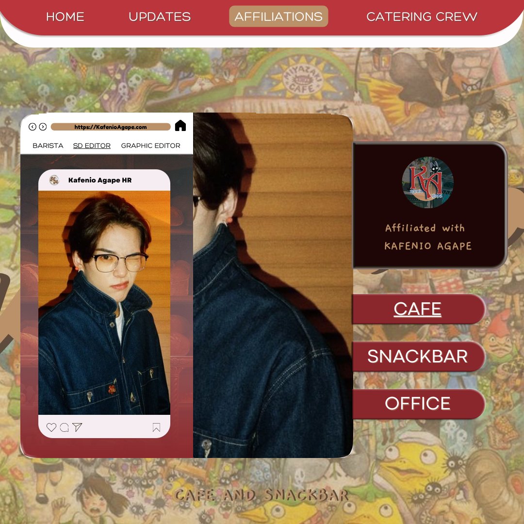 18O2DS's tweet image. ㅤ
️
        ケイプ  🎀  KAFENIO AGAPE

       ʚ APOLLO ɞ
       ─┄ KAPE'S Editor.⠀
       is now serving you dream-filled 
       coffee for your book of fantasies. 
️

️