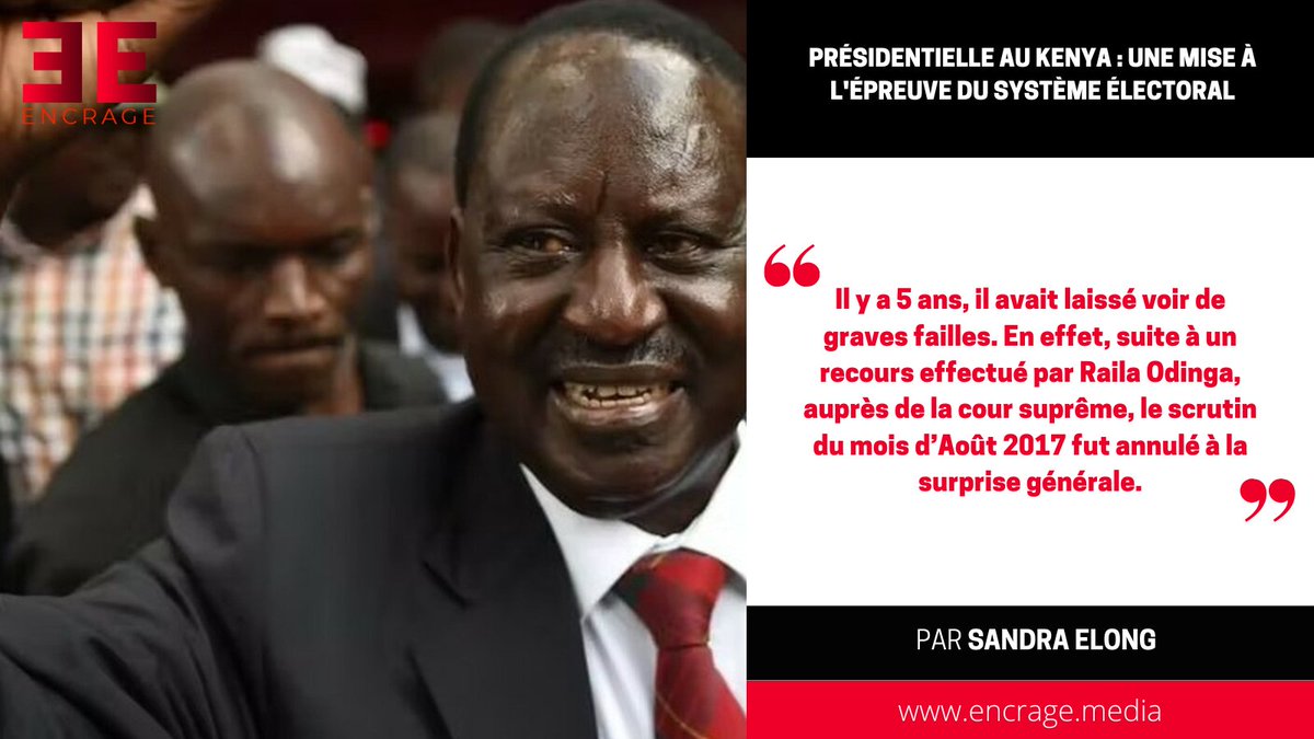 EncrageM's tweet photo. #POLITIQUE Présidentielle au Kenya : Une mise à l'épreuve du système électoral
À retrouver sur Encrage 👉 https://t.co/UOUd3ZDOgB

Par SANDRA ELONG

#kenya #présidentielle #gouvernement #afrique #RailaOdinga https://t.co/ZXpY4FWpIY