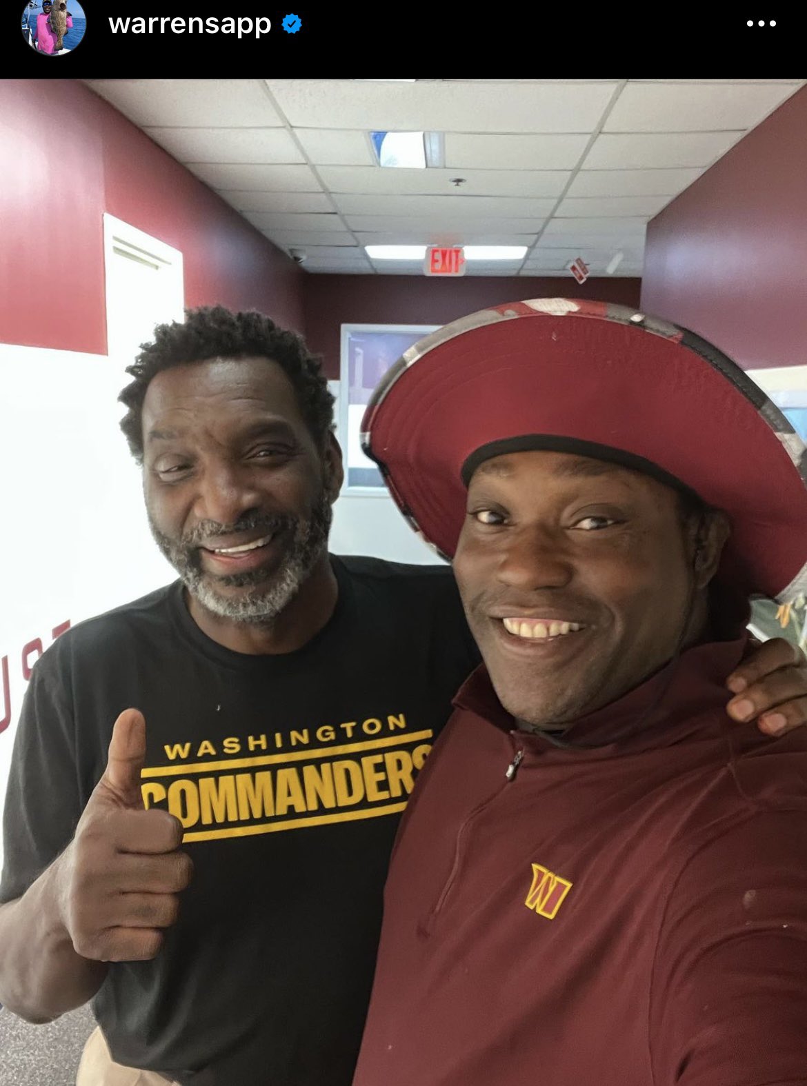 Happy Birthday to the Legend Doug Williams and Sapp back @ camp 