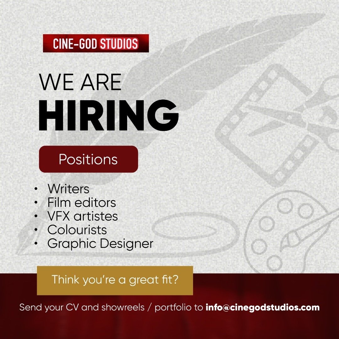 If you are creative, hardworking and qualified for any of these roles, kindly get in touch! We are looking for you.

#hiring
#hiringnow
#hiringimmediately