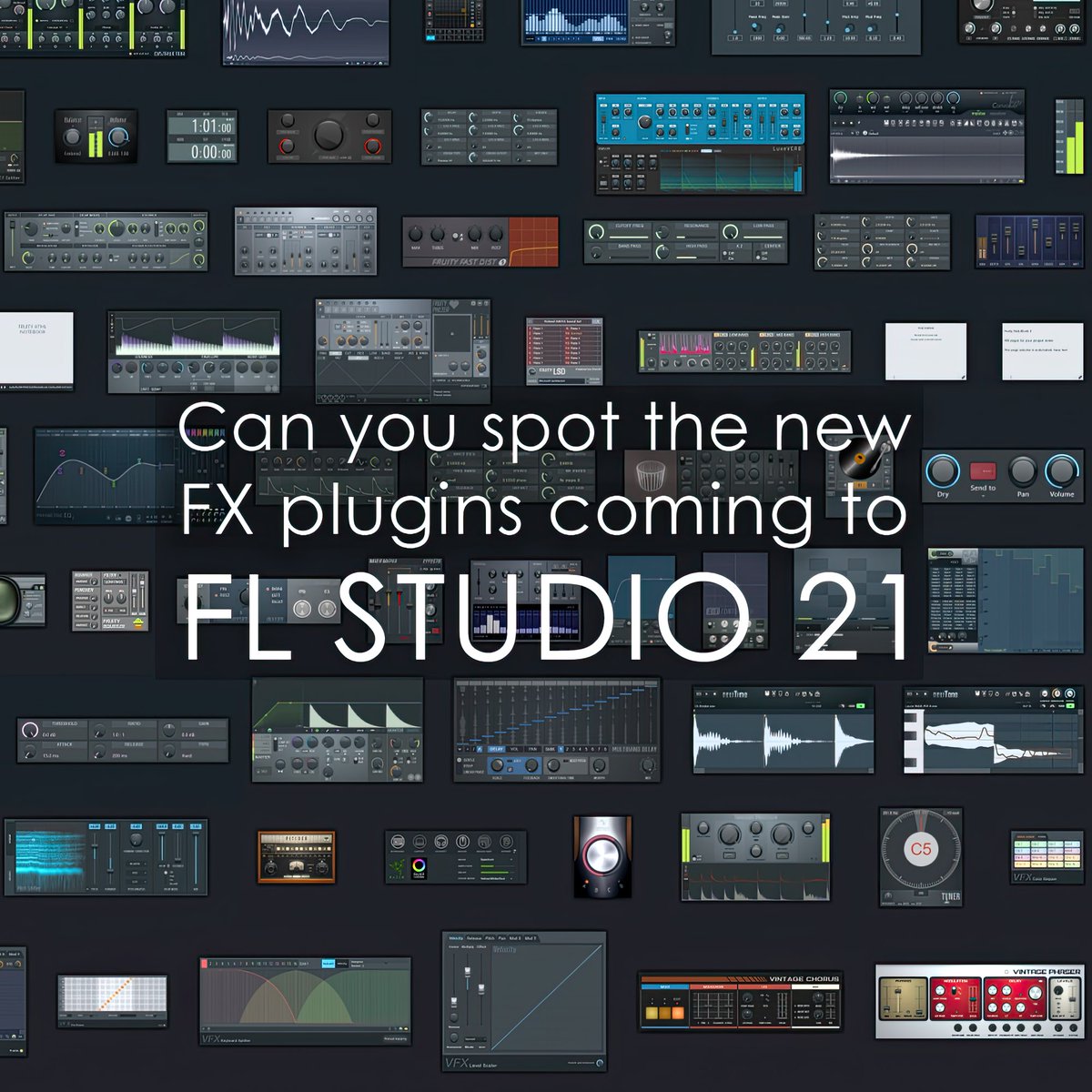 Can you spot the new FX Plugins coming to FL Studio 21?

#FLStudio #WhatsNew