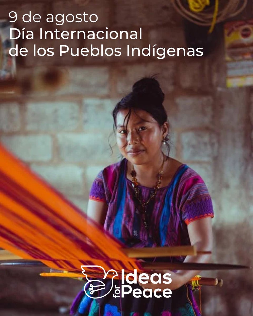 IdeasUpeace's tweet photo. Hoy en el Día Internacional de los Pueblos Indígenas del Mundo, se conmemora a los 476 millones de pueblos indígenas, que se encuentran en 90 distintos países.
#IndigenousPeoplesDay #IndigenousDay #IdeasForPeace https://t.co/lJ4FUfFuVm