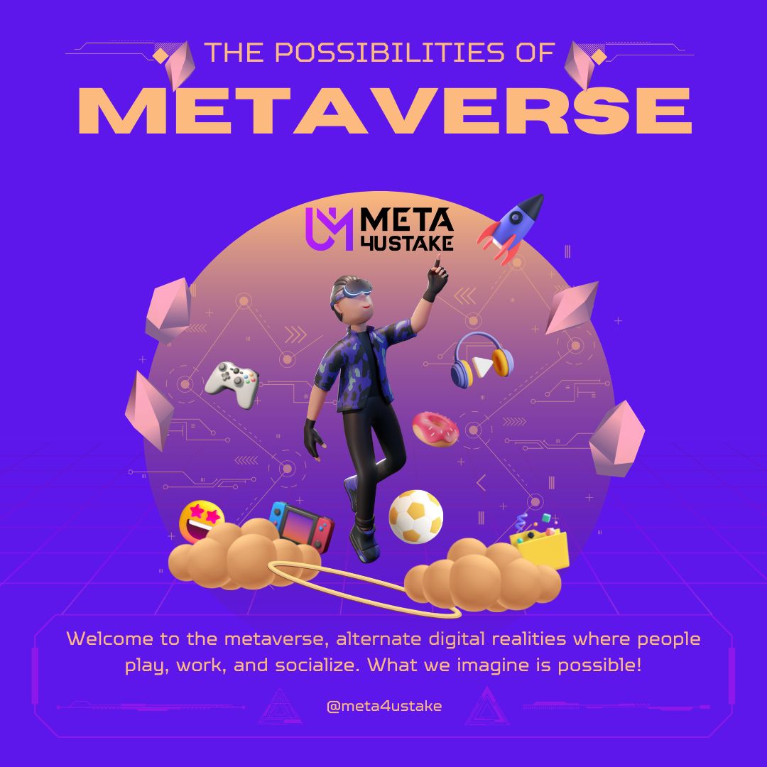 s_meta4u's tweet photo. Explore the possibilities of #Metaverse with #M4U What we imagine is possible A community #multiverse
#Meta4uStake #staking #rewards https://t.co/Aoy0JDwdgo