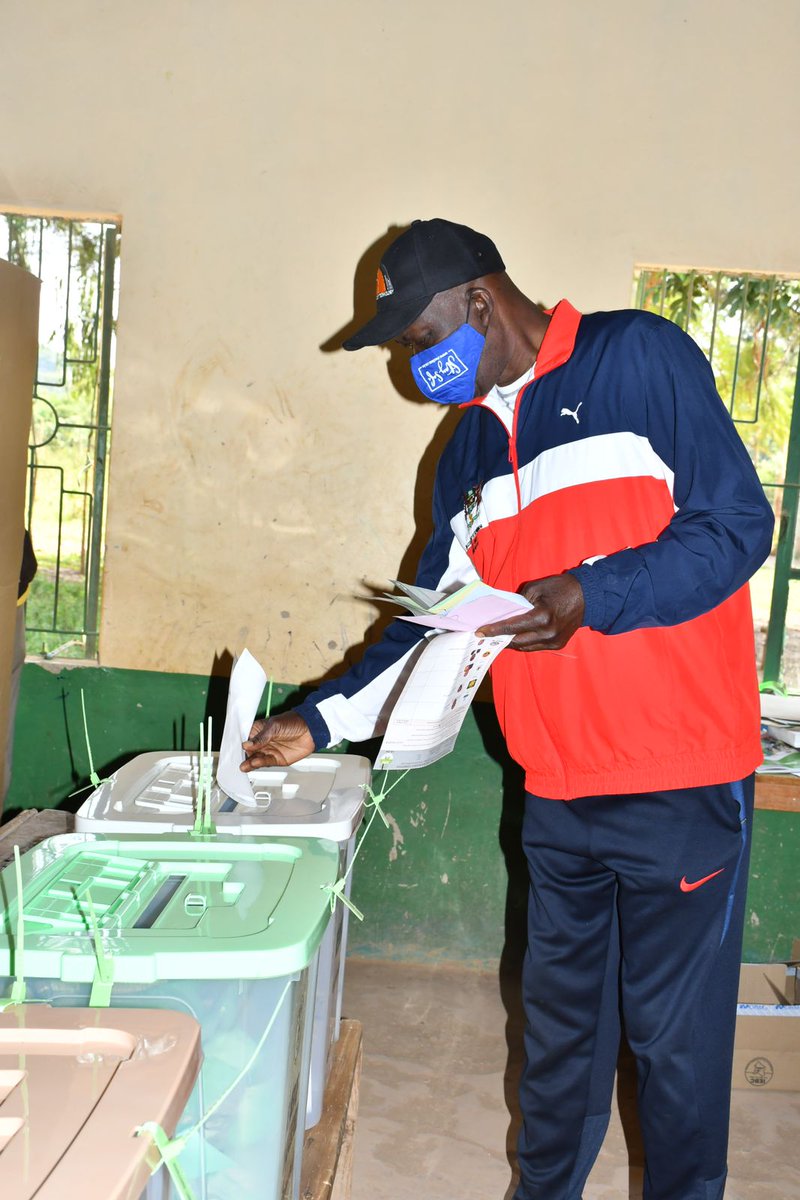 Baba <a href="/RailaOdinga/">The Raila Odinga Amolo Foundation</a> and <a href="/MarthaKarua/">Martha Karua</a> all the way. Let us all maintain peace as we usher in a new DISPENSATION #Imewezekana