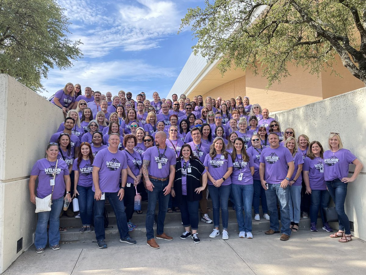 <a href="/TruettWilsonMS/">Truett Wilson Middle School</a> in the HOUSE!
#TWWildcats #WilsonIsAVibe #NISDConvocation2022