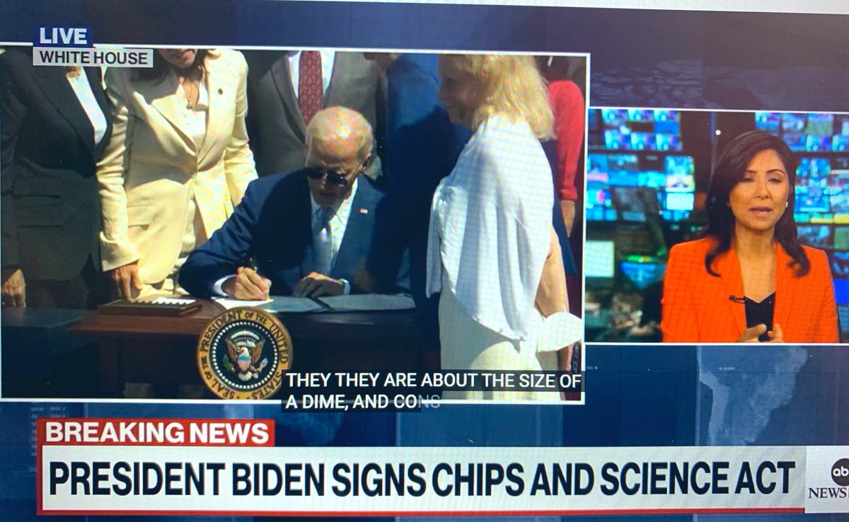 SincerelyBlogg's tweet photo. President Biden needs to be in the bed and not out in the Rose Garden. Heโs been coughing and sneezing during his entire speech. ๐ท #CHIPSAct #Science #ScienceAct #tuesdayvibe https://t.co/OBqVNcVzZb