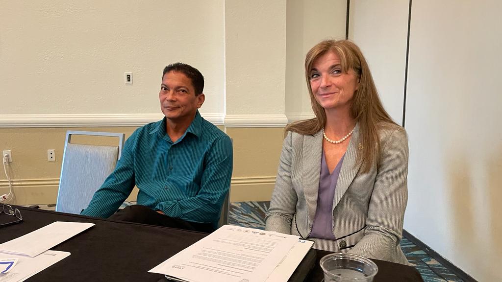 The 1st in-person meeting (after 27 virtual sessions!) for members of the Coral Conservation in the Overseas Territories (CCOT) working group is underway!