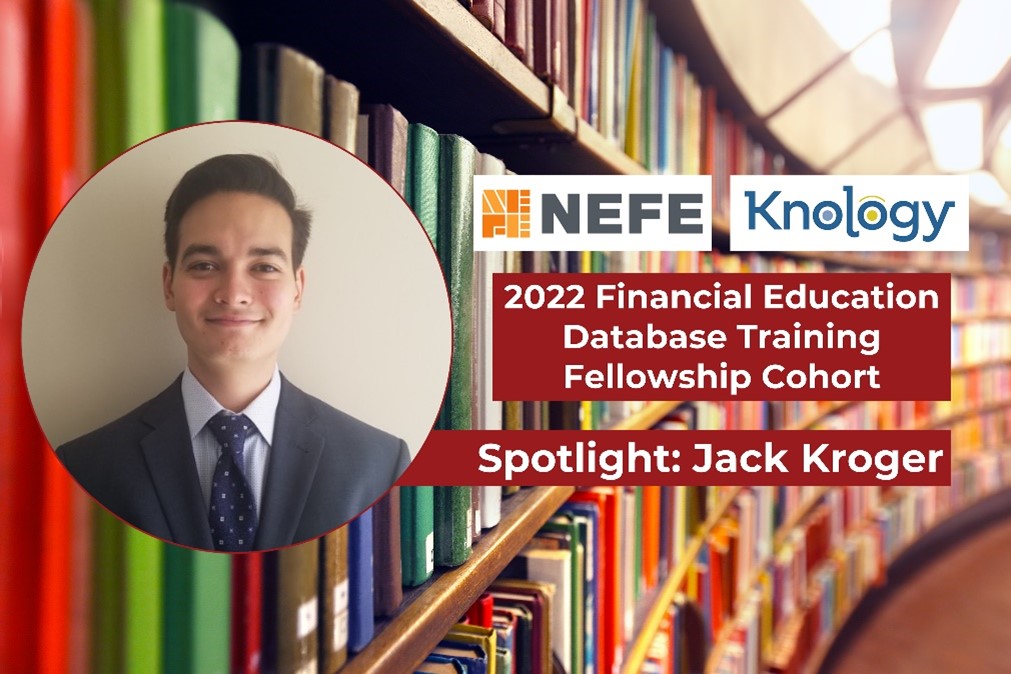 NEFE_ORG's tweet photo. We are pleased to announce @jack_kroger as part of the NEFE - @KnologyResearch Financial Education Training Fellowship Cohort! Kroger is a Ph.D. candidate at @PardeeRAND and an Assistant Policy Researcher for @RANDCorporation. Read more: https://t.co/TCO5UBqAaV #NEFEResearch https://t.co/UHA9C2jZkH